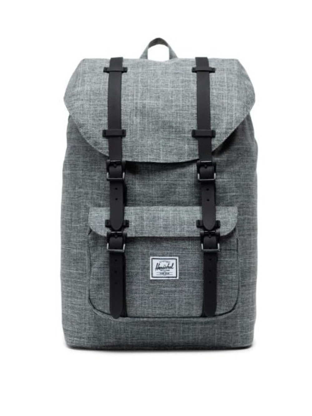 Herschel Little America 13" laptop backpack grey raven crosshatch 17L